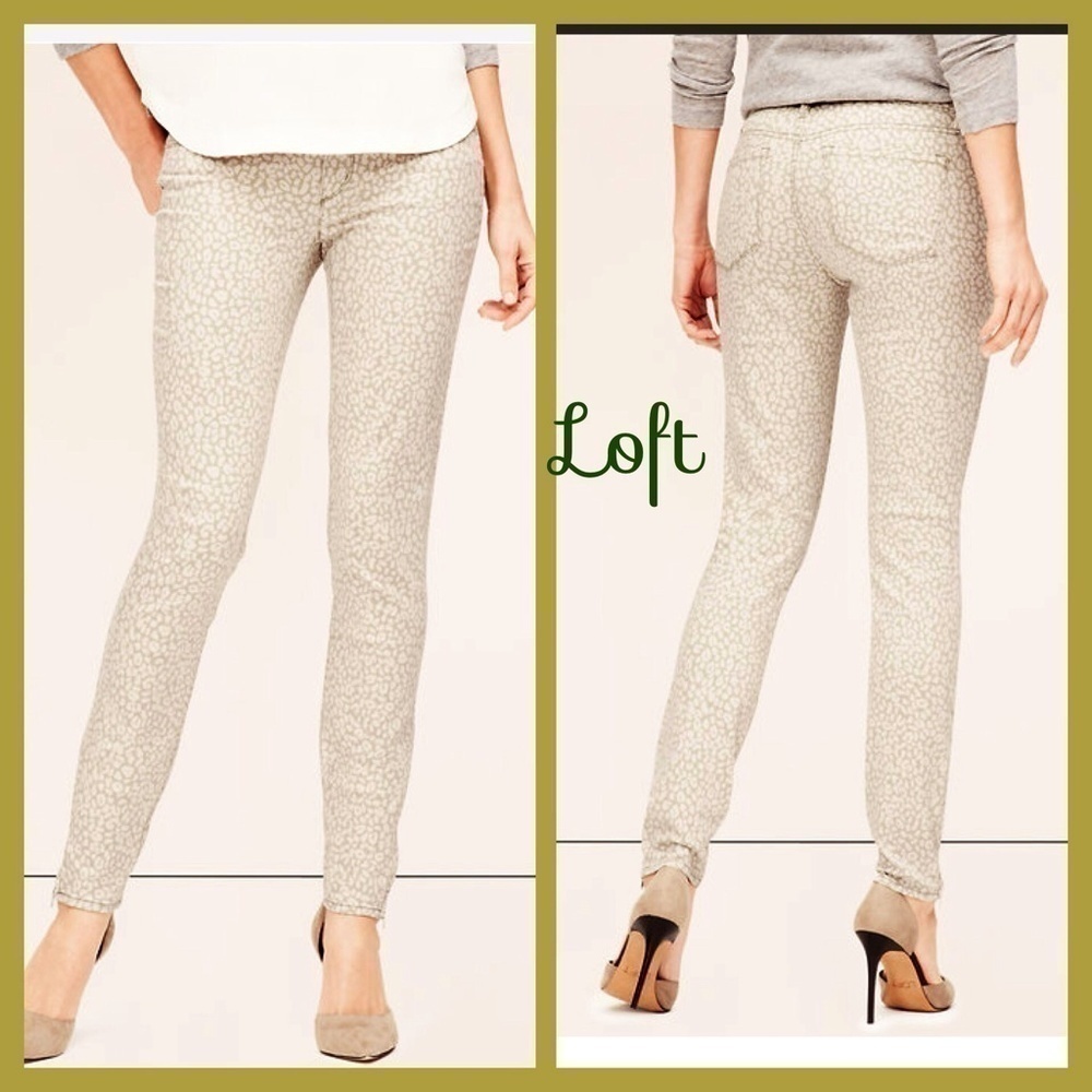 New - Loft skinny leg jean